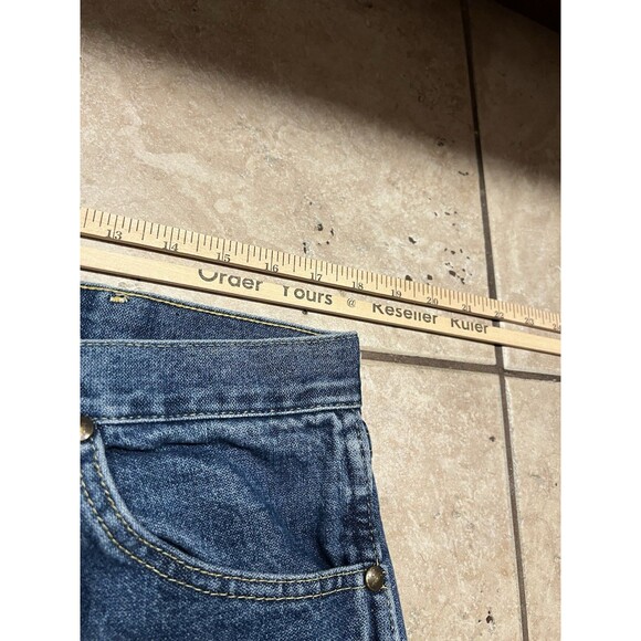 Wrangler Jeans Mens 36x30 George Straight Blue Premium Denim Cowboy Cut Reg Fit - Picture 6 of 8